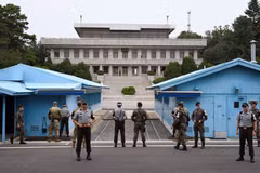 Làng đình chiến Panmunjom. (Nguồn: Reuters)