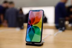 Mẫu iPhone X. (Nguồn: AFP)
