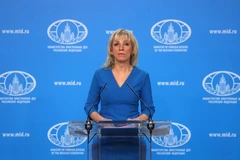 Người phát ngôn Bộ Ngoại giao Nga, bà Maria Zakharova. (Nguồn: TASS/TTXVN)