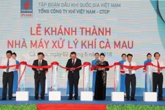 Chủ tịch Quốc hội dự Lễ khánh thành Nhà máy xử lý khí Cà Mau