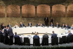 Lãnh đạo các nước thành viên EU dự hội nghị thượng đỉnh không chính thức ở Salzburg, Áo ngày 19/9. (Nguồn: AFP/TTXVN)