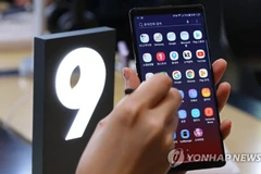 Điện thoại Galaxy Note 9. (Nguồn: Yonhap)