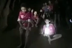 Các em thiếu niên trong đội bóng được tìm thấy. (Nguồn: BBC)