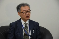 Ông Fumio Shimizu, Phó Cục trưởng Cục Các vấn đề châu Á và châu Đại dương, thuộc Bộ Ngoại giao Nhật Bản. (Ảnh: Nguyễn Tuyến/Vietnam+)