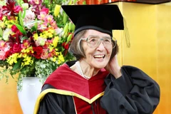 Cụ bà Kiyoko Ozeki, 88 tuổi người Nhật Bản. (Nguồn: K)