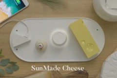 Ra mắt bộ phụ kiện công nghệ năng lượng Mặt Trời hình phômai độc đáo