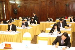 Các ứng viên tham gia thi tuyển công chức ở Tòa án Nhân dân tối cao. (Nguồn: moha.gov.vn)