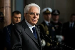 Tổng thống Italy Sergio Mattarella. (Nguồn: THX/TTXVN)
