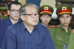 Bị cáo Phạm Công Danh tại phiên tòa ngày 17/1. (Ảnh: Hoàng Hải/TTXVN)