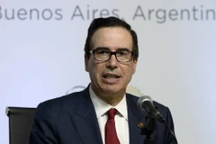 Bộ trưởng Tài chính Mỹ Steven Mnuchin. (Nguồn: AFP/TTXVN)