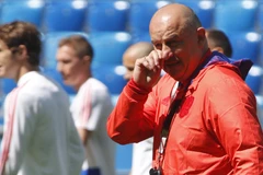Huấn luyện viên đội tuyển Nga Stanislav Cherchesov. (Nguồn: AP)