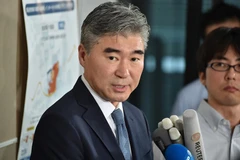 Ông Sung Kim, trưởng phái đoàn đàm phán của Mỹ tại Panmunjeom, chuẩn bị cho hội nghị thượng đỉnh Mỹ-Triều. (Nguồn: AFP)