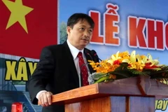 Phó Chủ tịch Ủy ban Nhân dân thành phố Đà Nẵng Đặng Việt Dũng. (Ảnh: Trần Lê Lâm/TTXVN)