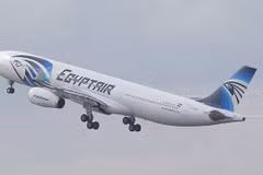 Máy bay của hãng hàng không EgyptAir. (Nguồn: AP)