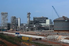 Dự án Lọc hóa dầu Nghi Sơn. (Ảnh: Hoàng Hùng/TTXVN)