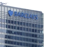 Trụ sở ngân hàng Barclays ở London, Anh. (Nguồn: AFP/TTXVN)