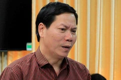 Ông Trương Quý Dương, nguyên Giám đốc Bệnh viện Đa khoa tỉnh Hòa Bình.