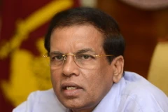 Tổng thống Sri Lanka Maithripala Sirisena. (Nguồn: AFP/TTXVN)