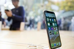 Điện thoại iPhone X. (Nguồn: AFP)