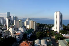 Một góc thành phố biển Nha Trang. (Ảnh: Dương Chí Tưởng/TTXVN)