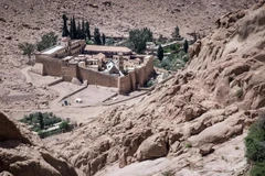 Tu viện Thánh Catherine ở nam Sinai, Ai Cập. (Nguồn: EPA/TTXVN)