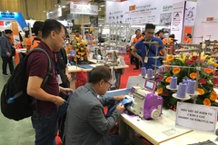 Cuộc cách mạng công nghiệp 4.0 đang tạo ra nhiều thay đổi trong việc tăng năng suất lao động. (Ảnh: Đức Duy/Vietnam+)