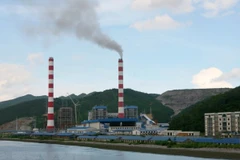 Nhà máy nhiệt điện Quảng Ninh công suất 1.200 MW. (Ảnh: TTXVN)