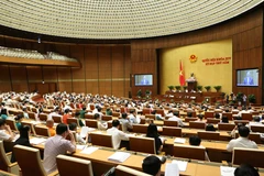 Kỳ họp thứ 5, Quốc hội khóa XIV. (Ảnh: quochoi.vn)