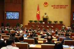 Kỷ họp thứ 6, Quốc hội khóa 14. (Ảnh: Đức Duy/Vietnam+)