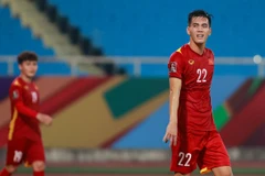 Thay vì những thất bại với tỷ sống đậm theo kiểu 'vùi dập,' tuyển Việt Nam kết thúc trận đấu trong thế 'ngẩng cao đầu.' (Ảnh: Hiển Nguyễn/Vietnam+)