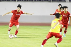 Nhiều cầu thủ đang nỗ lực cải thiện bản thân để hướng tới AFF Cup 2020. (Ảnh: VFF)