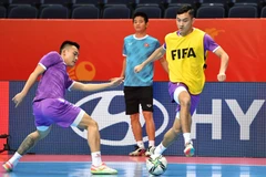 Đội tuyển futsal Việt Nam mất hai tiền đạo giỏi trước trận đấu với Nga. (Ảnh: VFF) 