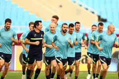Trận đấu giữa tuyển Việt Nam với Australia sẽ diễn ra lúc 19 giờ tối mai (7/9). (Ảnh: PV/Vietnam+)