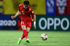 Đội tuyển Việt Nam không ghi bàn ở 30 phút cuối trận đấu sau vòng bảng tại AFF Cup 2020. (Ảnh: Getty Images) 