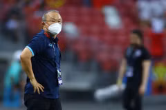 Huấn luyện viên Park Hang-seo không phát biểu nhiều điều sau thất bại. (Ảnh: Getty Images) 