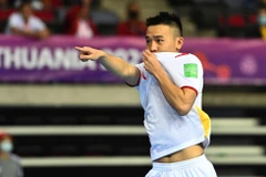 Tuyển futsal Việt Nam đánh bại Panama với tỷ số 3-2. (Ảnh: Getty Images) 