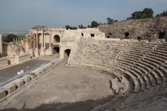 Beit She'an nằm ở vị trí chiến lược, ngay ngã ba của Thung lũng Jordan và Thung lũng Jezreel, án ngữ các tuyến đường kết nối từ Jordan qua các vùng lãnh thổ thuộc Palestine, Israel và tiến ra bờ biển Địa Trung Hải. (Ảnh: TTXVN)