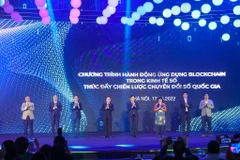 Hiệp hội Blockchain (công nghệ chuỗi khối) Việt Nam đã chính thức được ra mắt sáng 17/5. (Ảnh: Minh Sơn/Vietnam+)