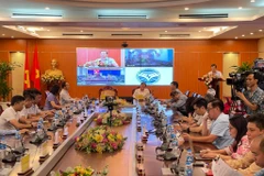 Giải thưởng 'Sản phẩm công nghệ số Make in Viet Nam' chính thức được phát động. (Ảnh: Minh Sơn/Vietnam+)