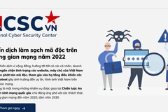 Trung tâm Giám sát an toàn không gian mạng quốc gia phát động chiến dịch toàn dân cùng 'quét sạch' mã độc trên không gian mạng Việt Nam.