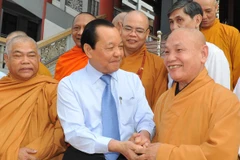 Lãnh đạo TP.HCM thăm, chúc Tết các tổ chức tôn giáo trên địa bàn