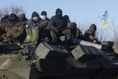 Ukraine: Lãnh đạo 4 nước lên án việc vi phạm thỏa thuận ngừng bắn