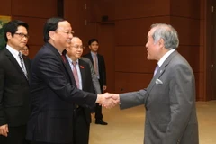 Trưởng ban Tổ chức Trung ương Tô Huy Rứa tiếp Đoàn Nghị sỹ Nhật Bản