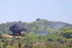 Máy bay Indonesia đâm nhau trong khi luyện tập ở Langkawi