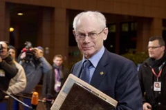 Chủ tịch Hội đồng châu Âu Herman Van Rompuy. (Nguồn: AP) 