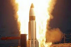 Tên lửa đánh chặn SM-3 của Mỹ. (Nguồn: US Navy)
