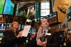 Sàn giao dịch chứng khoán New York. (Nguồn: THX/TTXVN)