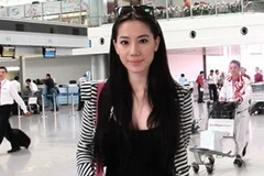 Chung Thục Quyên trước khi lên đường sang Thành Đô, Trung Quốc. (Nguồn: Internet)