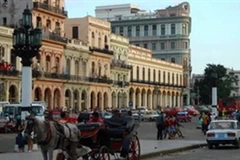 Trên một đường phố ở Cuba. (Nguồn: Internet)