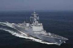 Tàu khu trục Yulgok Yi Yi của Hàn Quốc. Ảnh minh họa. (Nguồn: Yonhap News)